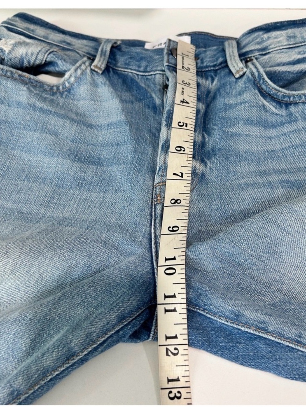 Frame Denim distressed Light Blue Jeans size:27 - Picture 5 of 16